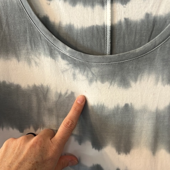 Peruvian Connection XS Beachcomber Tie Dye Boho Beachy  Long Sleeve Maxi Dress. - Picture 8 of 9